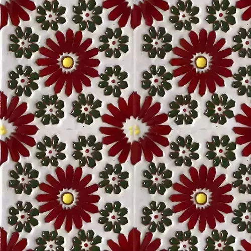 Talavera Ceramic Tile Texture Texture