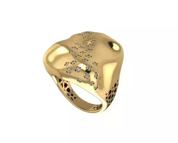 Ready Women Ring STL 3D Models