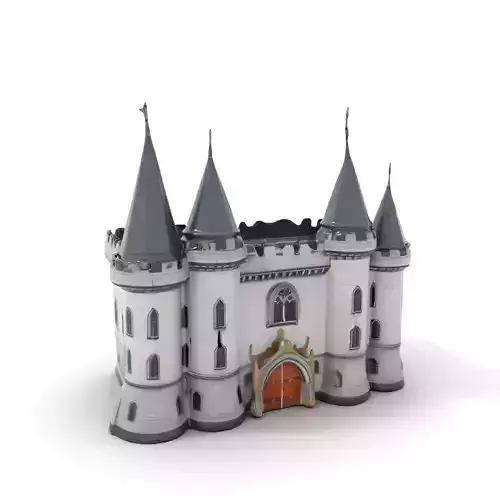 Medieval Castle Fortification model pack