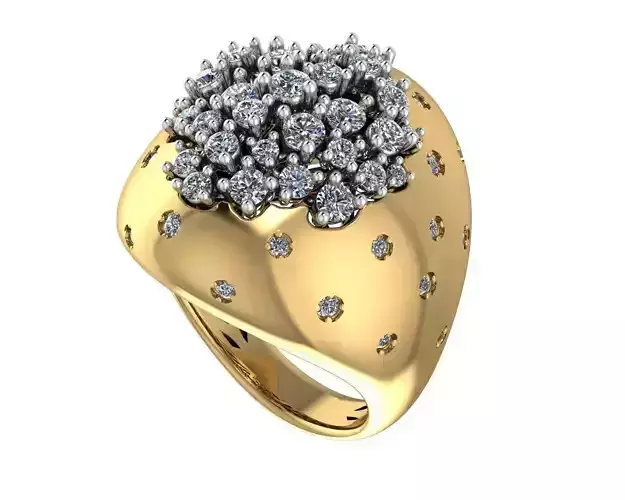 Ready Women Ring STL 3D Models