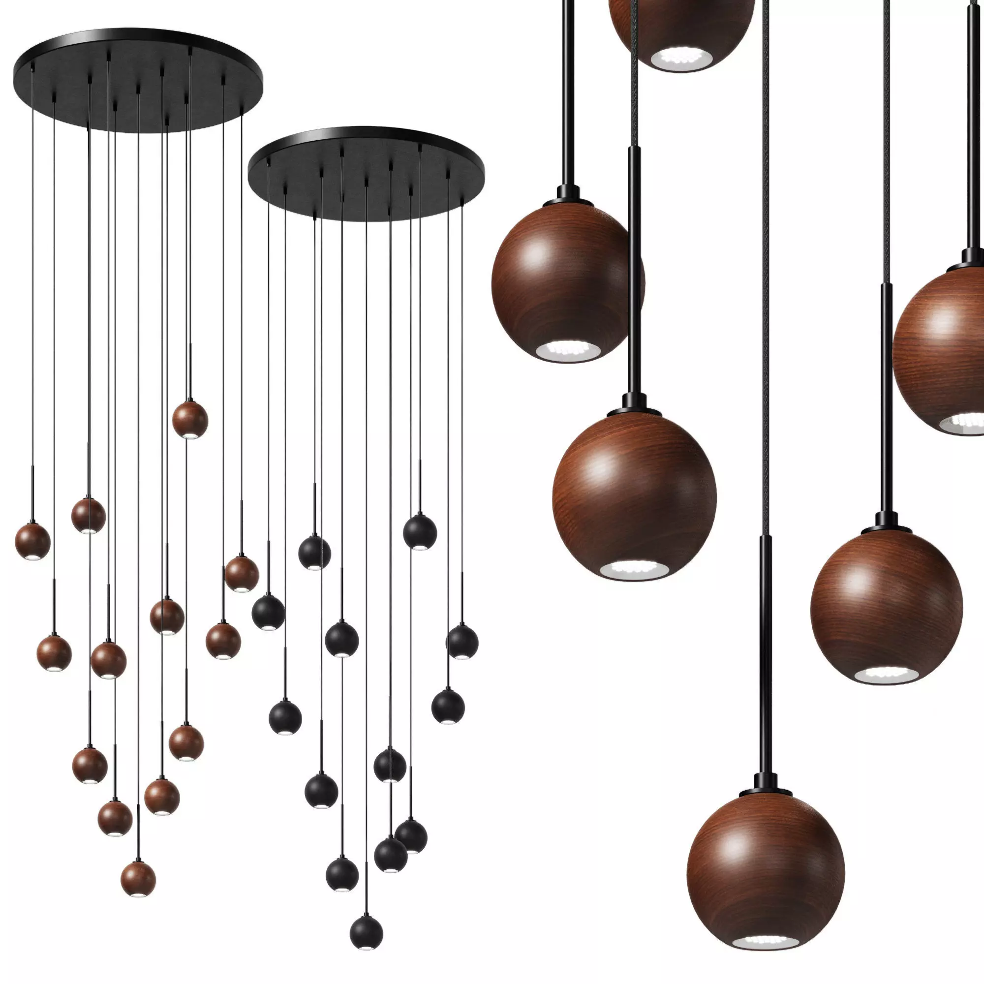 Pendant lamp Aromas del campo Lita 13 3D model_1