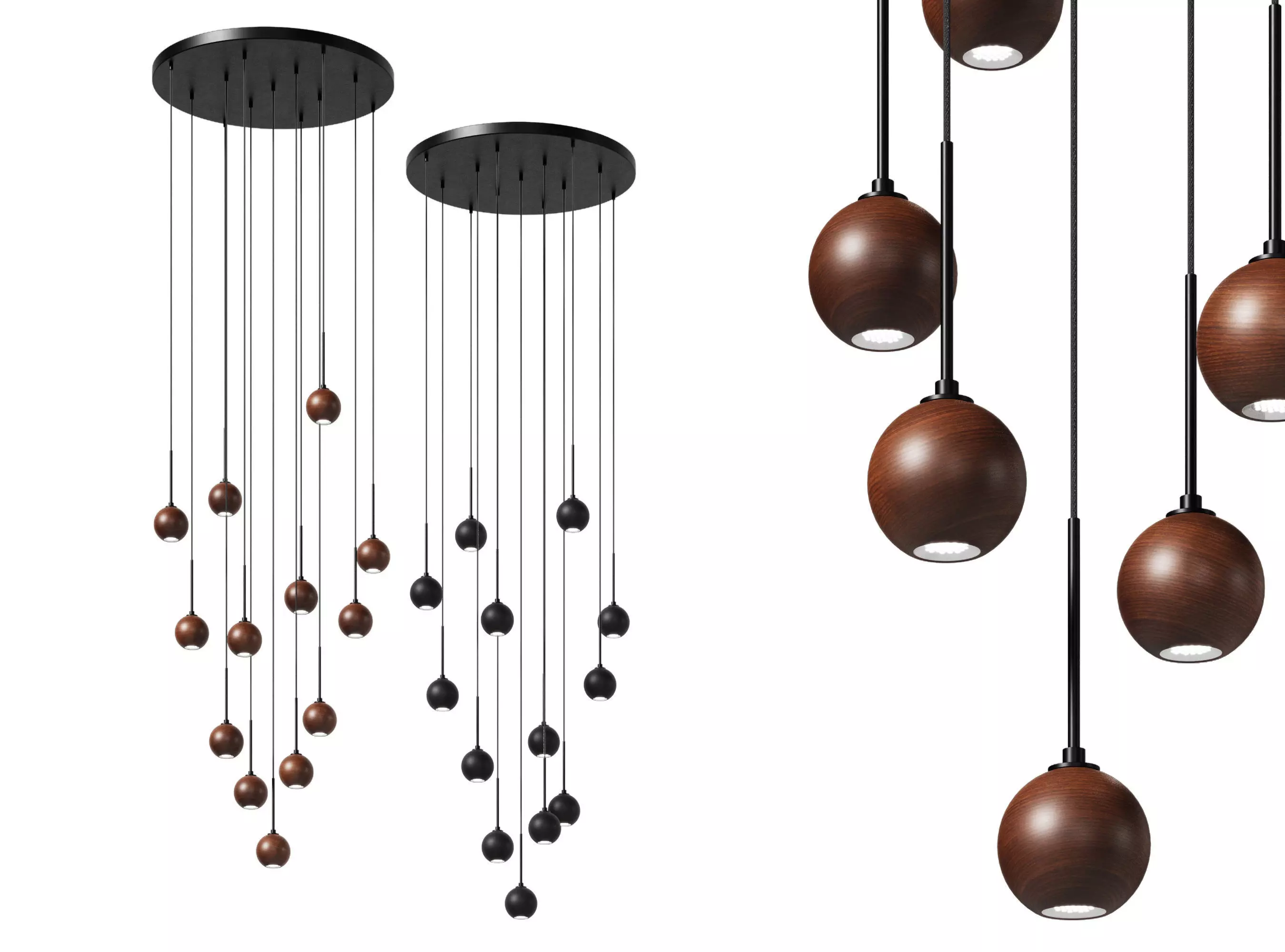 Pendant lamp Aromas del campo Lita 13 3D model_0