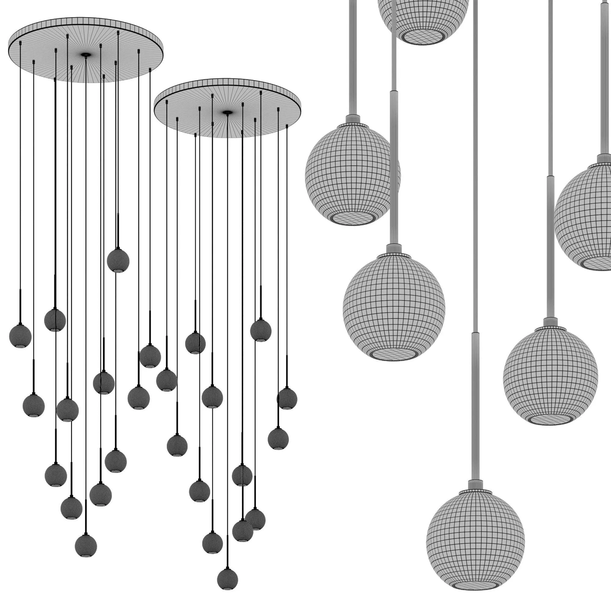 Pendant lamp Aromas del campo Lita 13 3D model_6