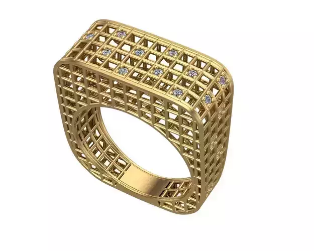 Ready Women Ring STL 3D Models 3D print model