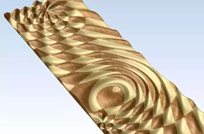 Relief panel for Artcam Voratinkliai