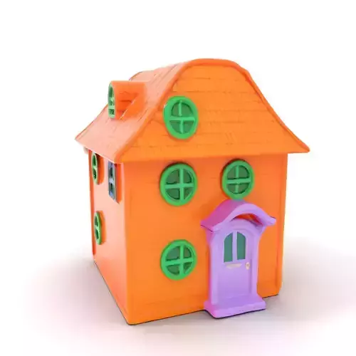 Vibrant Toy House model pack