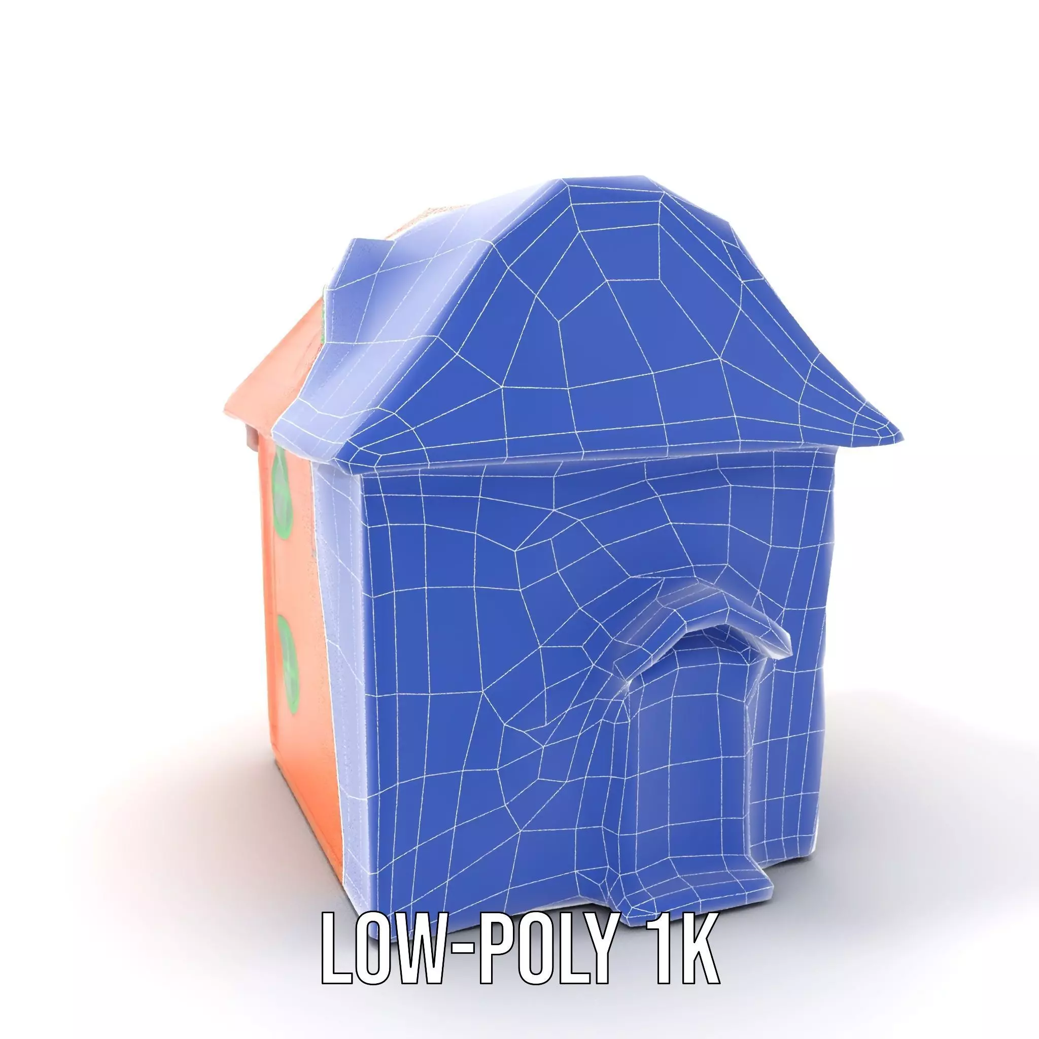 Vibrant Toy House model pack Low-poly 3D model_26