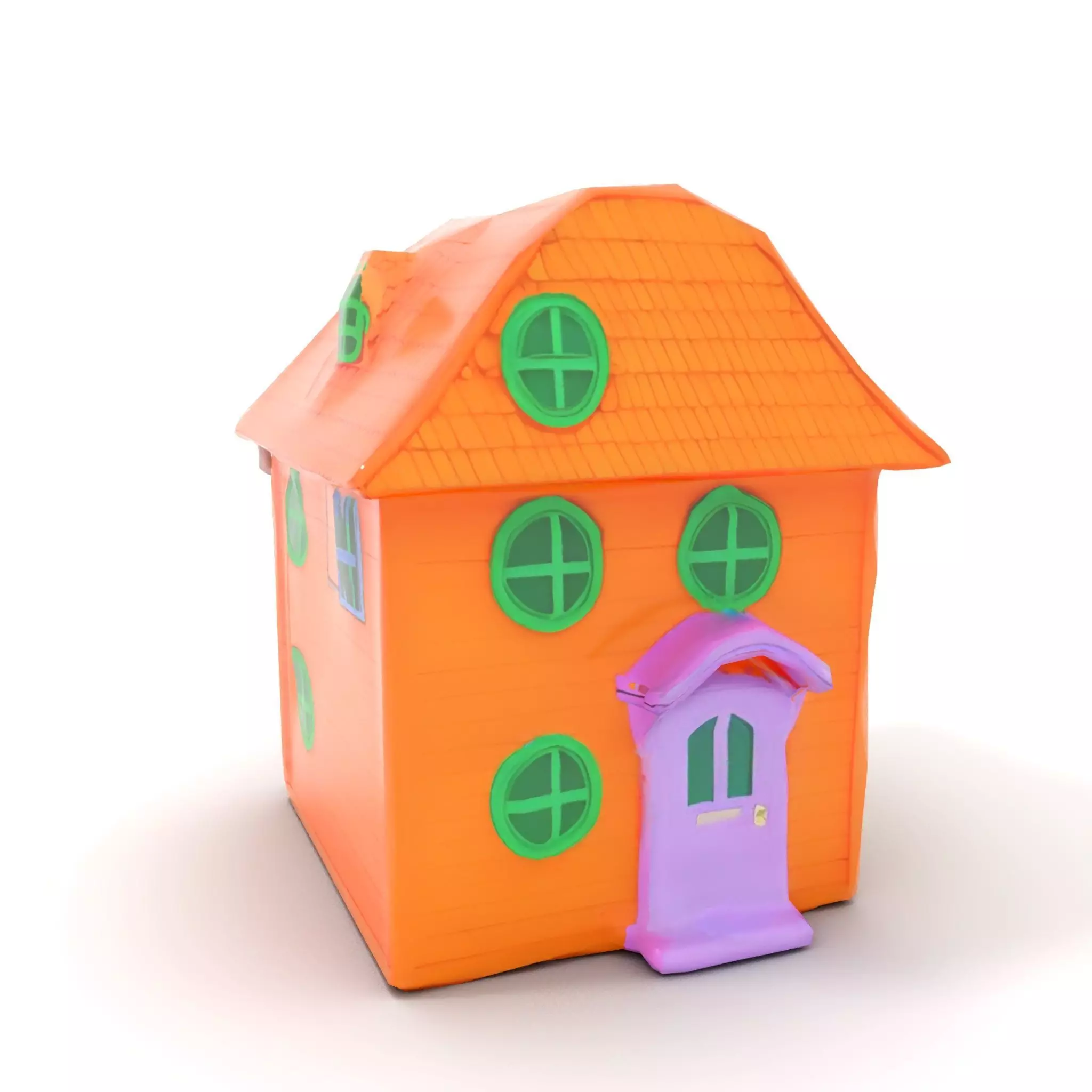 Vibrant Toy House model pack Low-poly 3D model_13