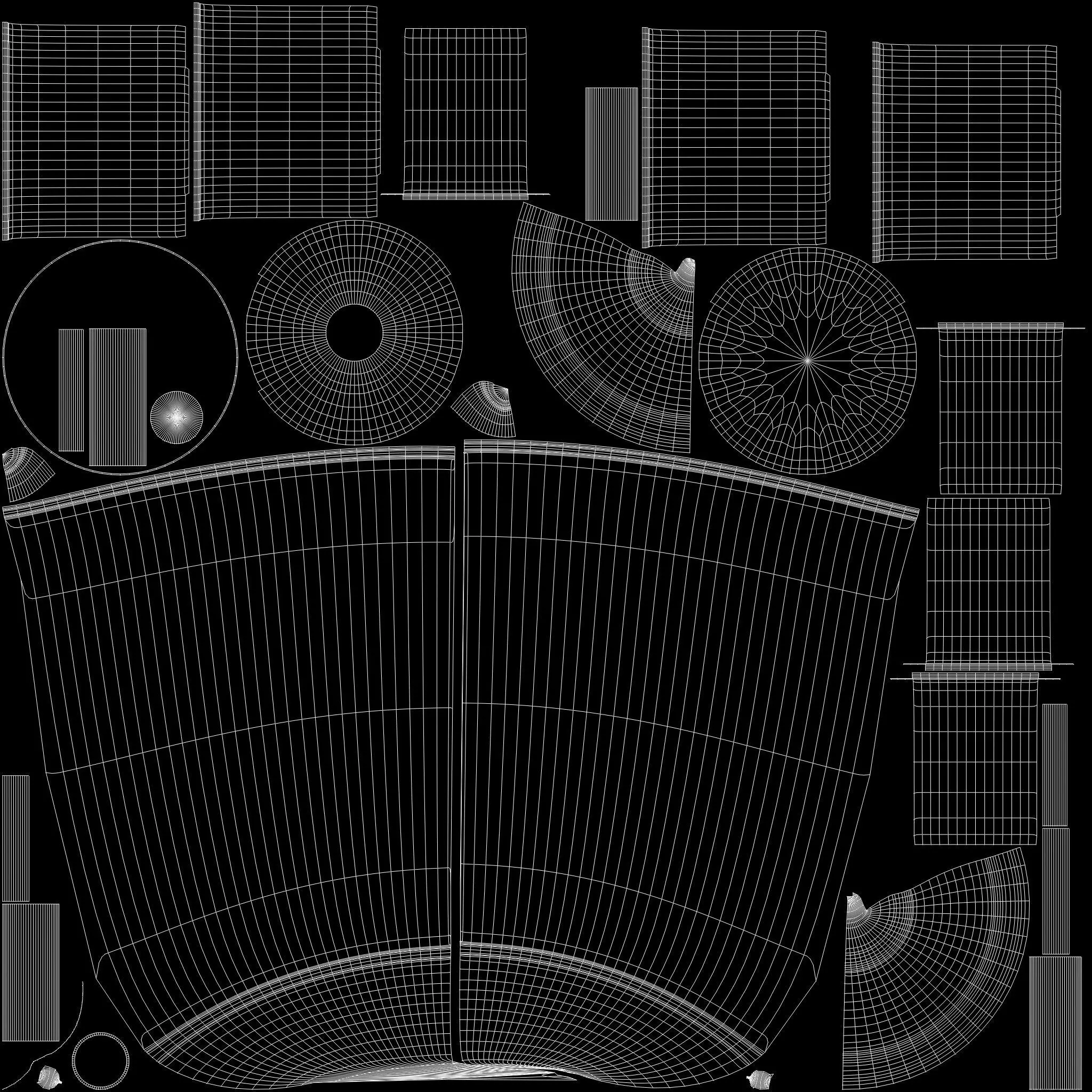 Spraycan Low-poly 3D model_4