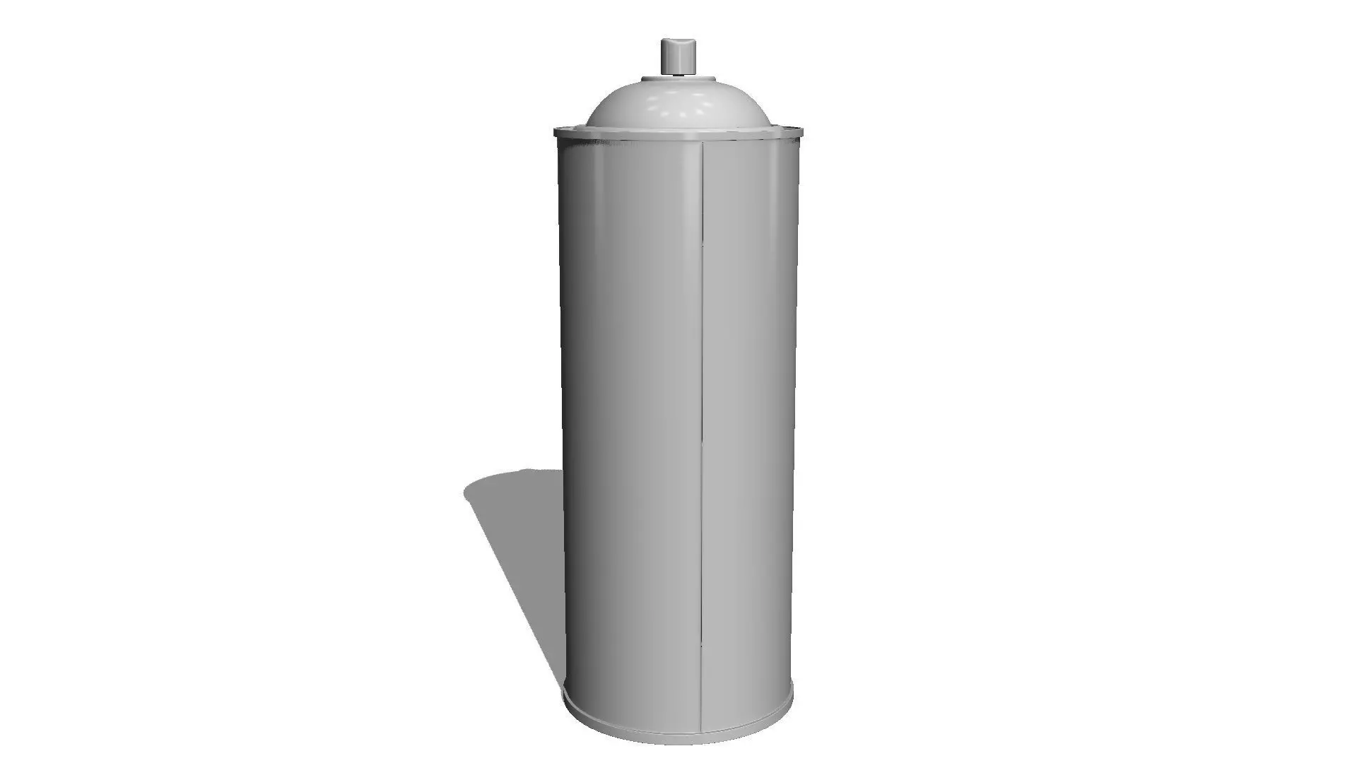 Spraycan Low-poly 3D model_3
