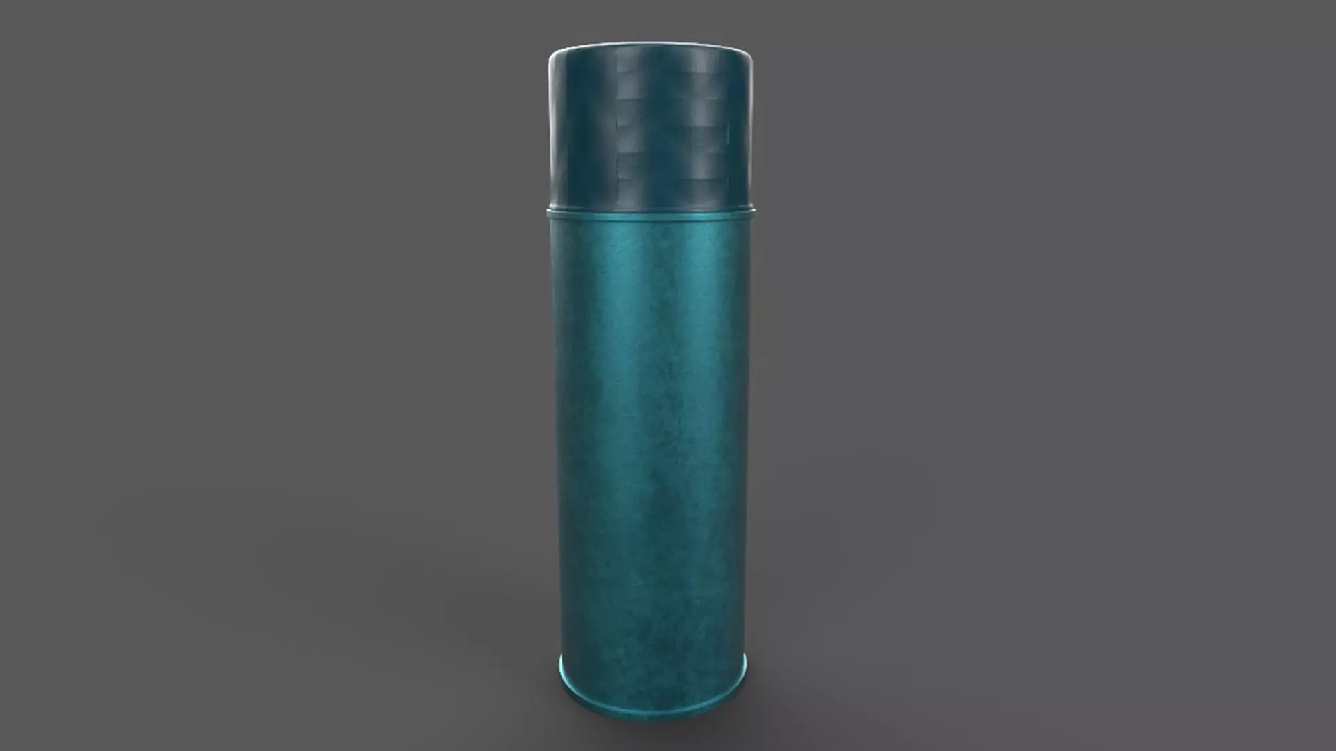Spraycan Low-poly 3D model_0
