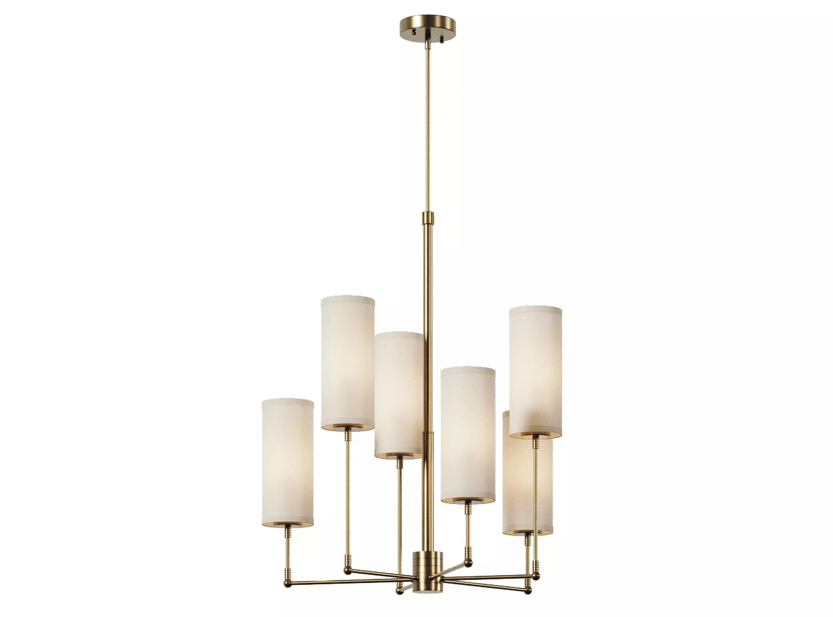 Dantone Home Small Georgia Chandelier 3D model_0