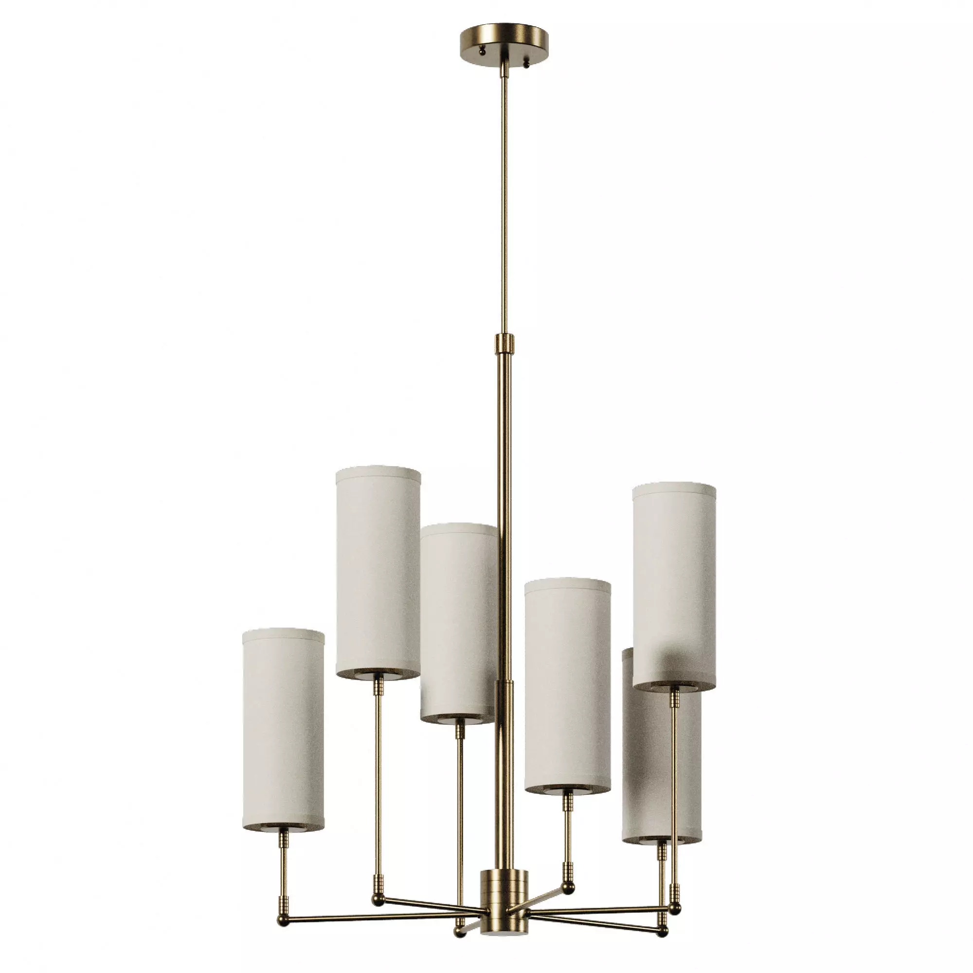 Dantone Home Small Georgia Chandelier 3D model_6