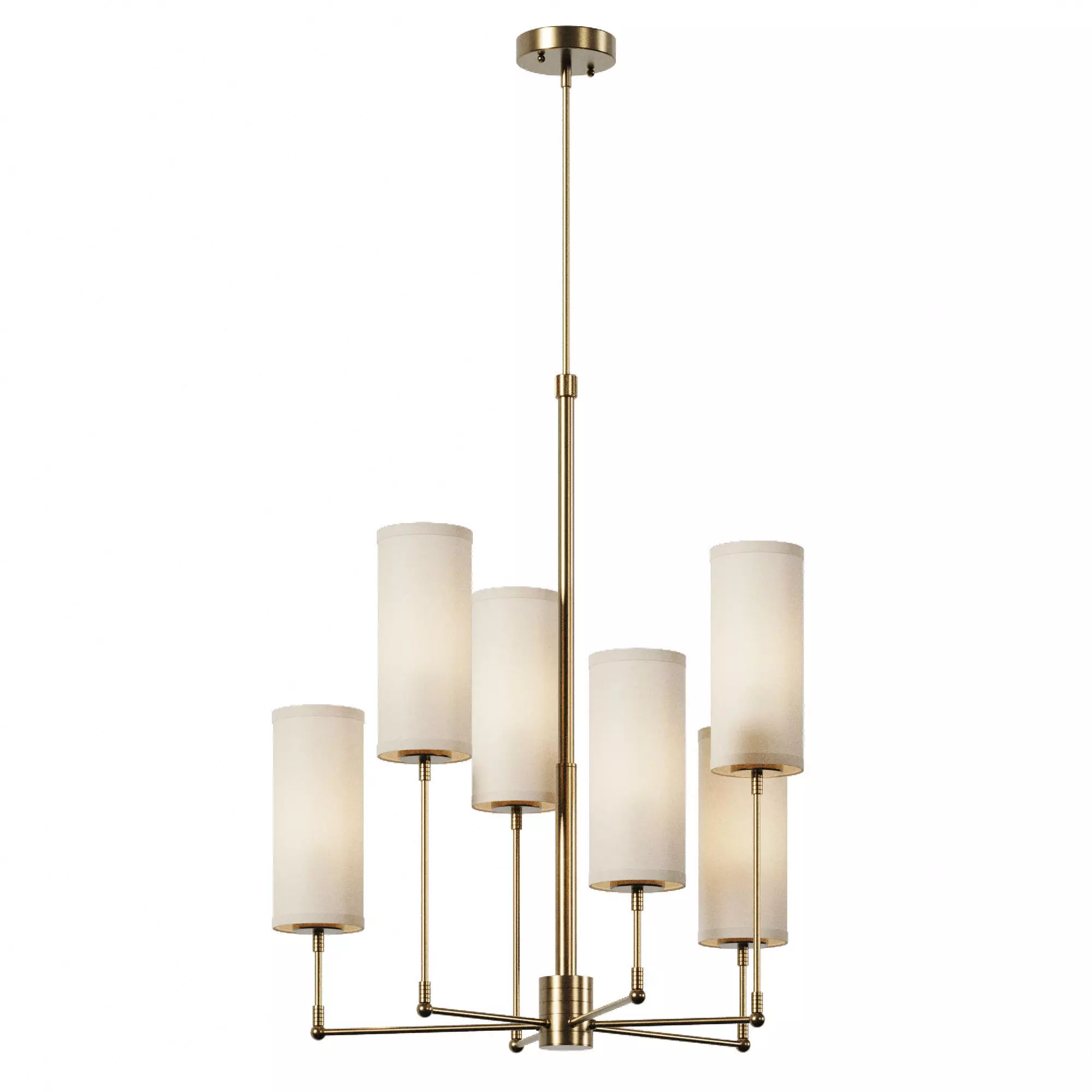 Dantone Home Small Georgia Chandelier 3D model_2