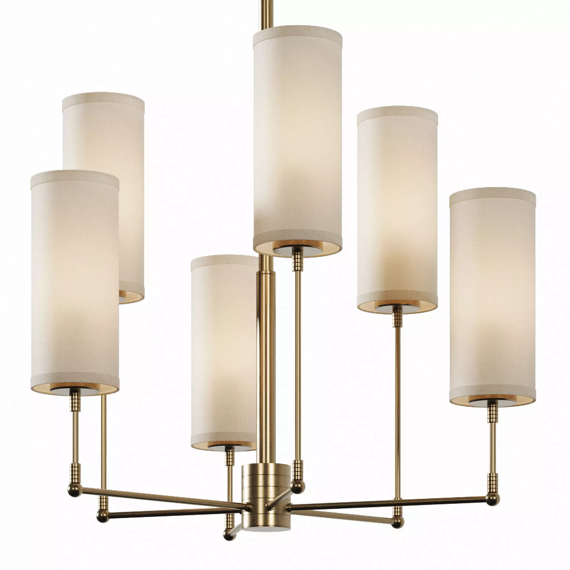 Dantone Home Small Georgia Chandelier 3D model_3