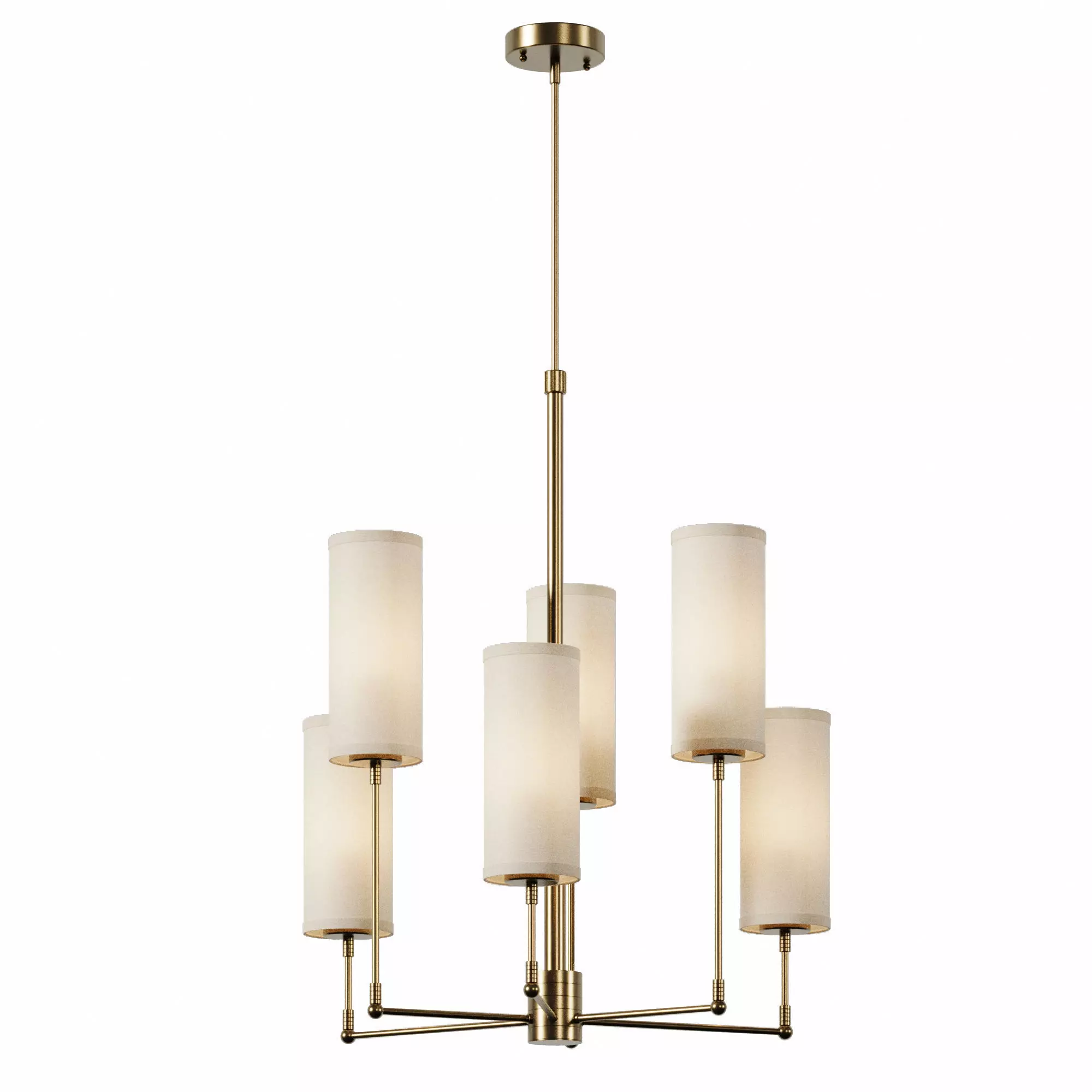 Dantone Home Small Georgia Chandelier 3D model_1