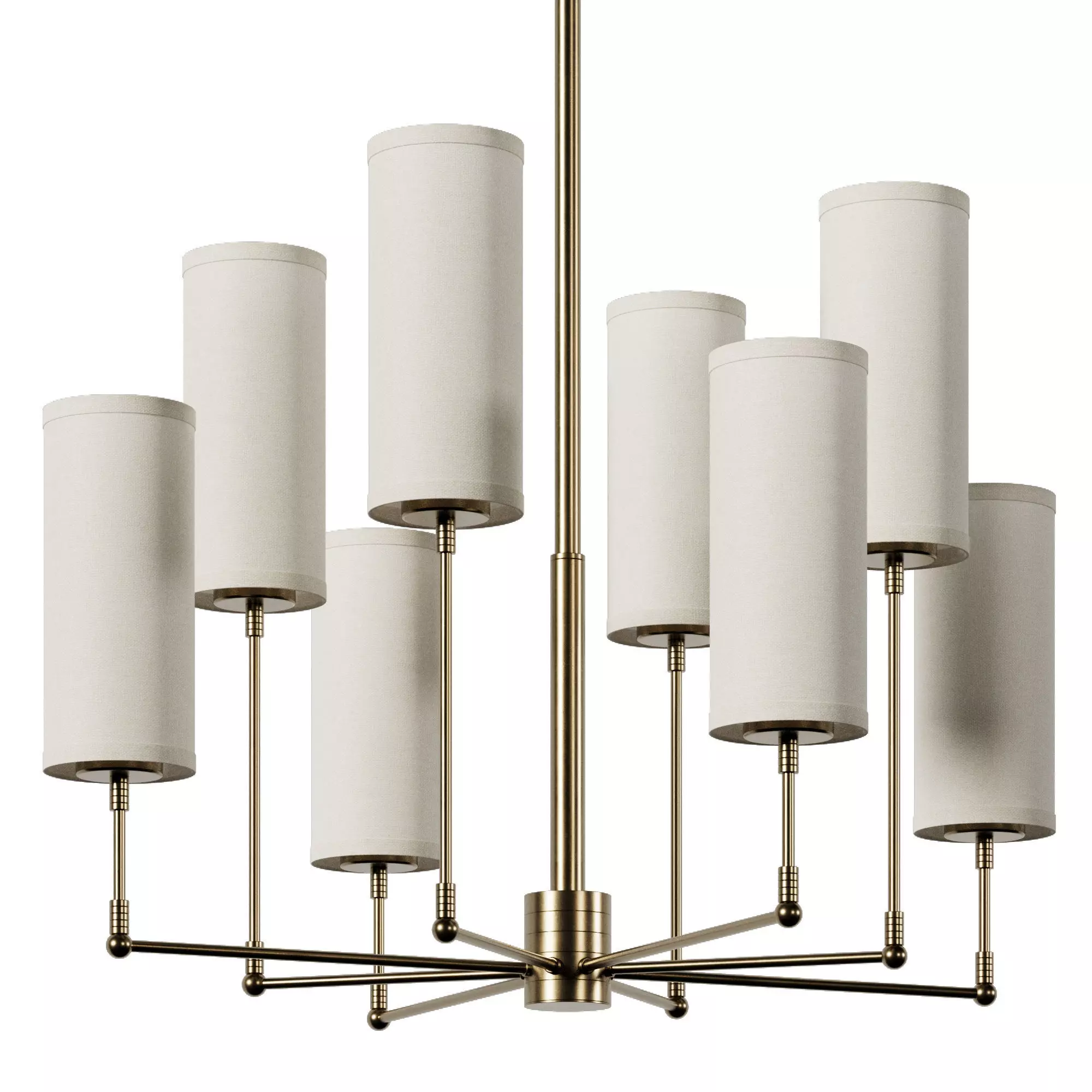 Dantone Home Middle Georgia Chandelier 3D model_6