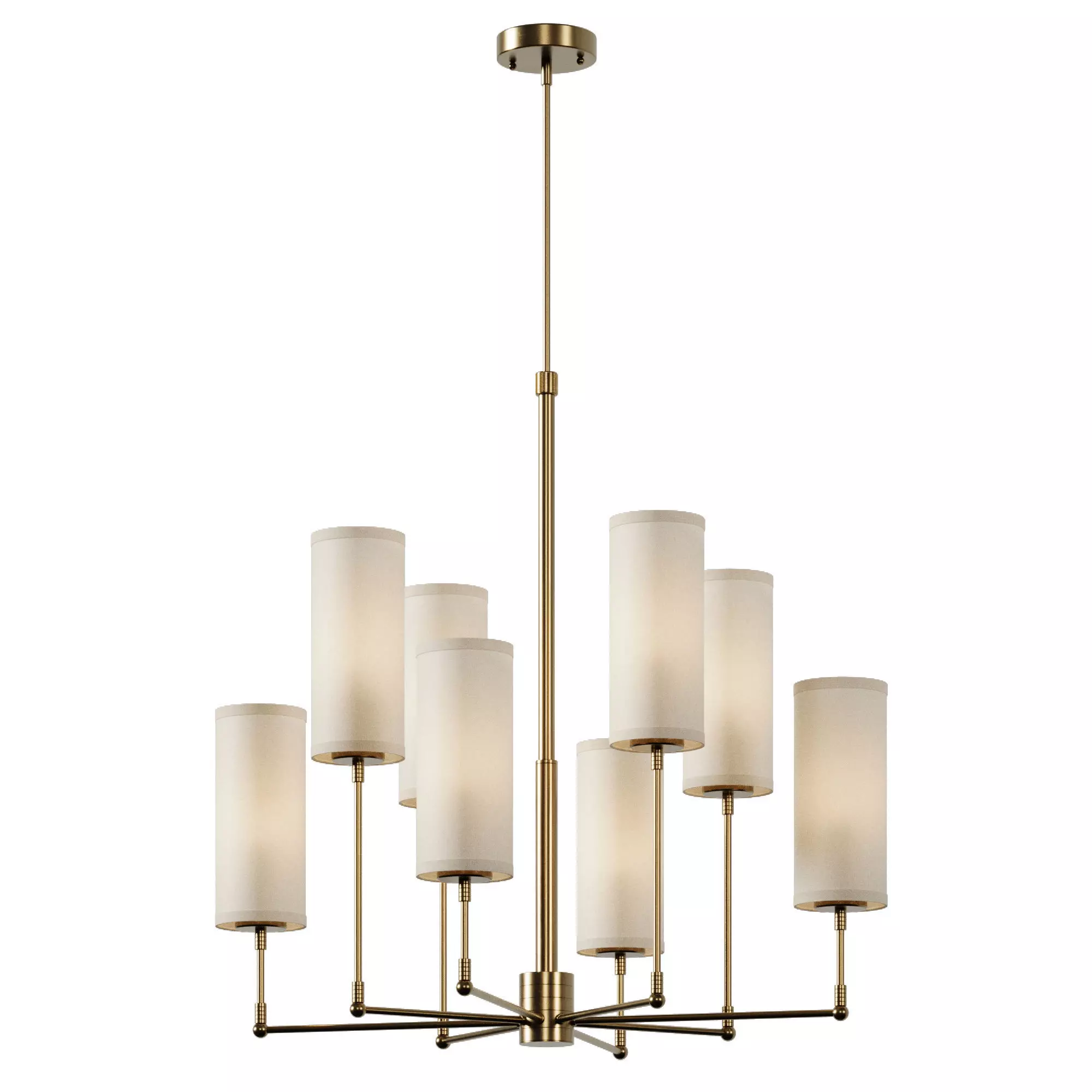 Dantone Home Middle Georgia Chandelier 3D model_1