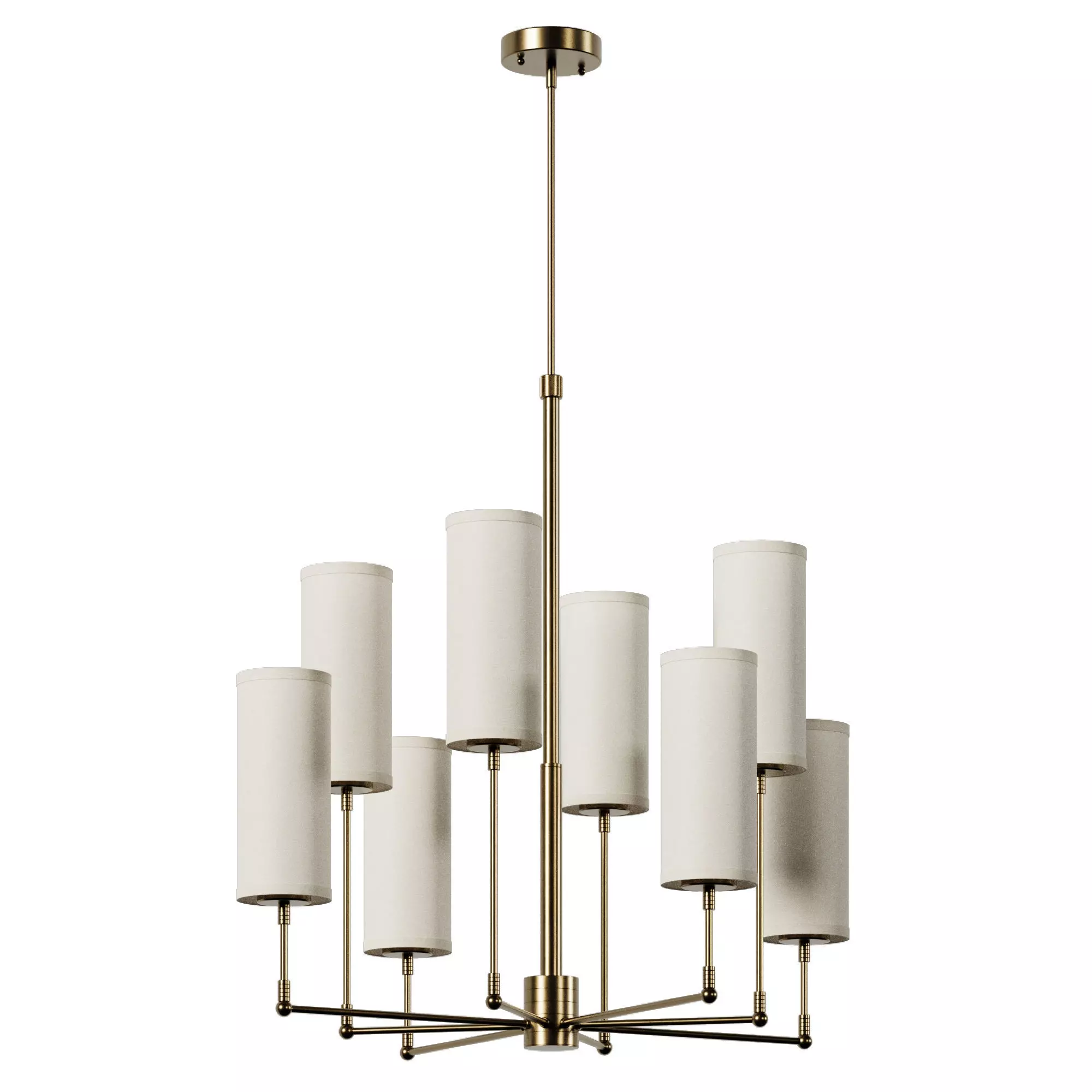 Dantone Home Middle Georgia Chandelier 3D model_5