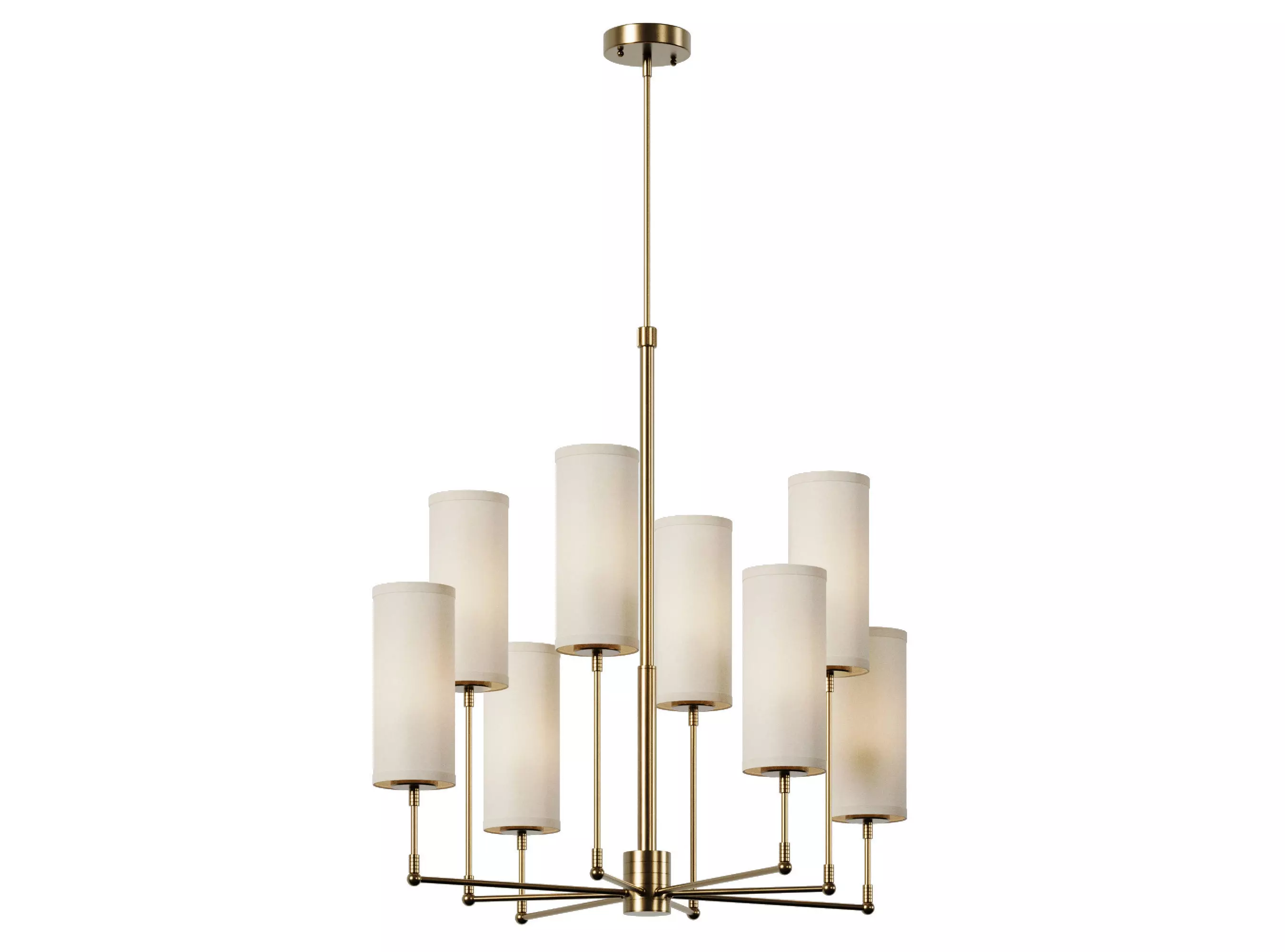 Dantone Home Middle Georgia Chandelier 3D model_0