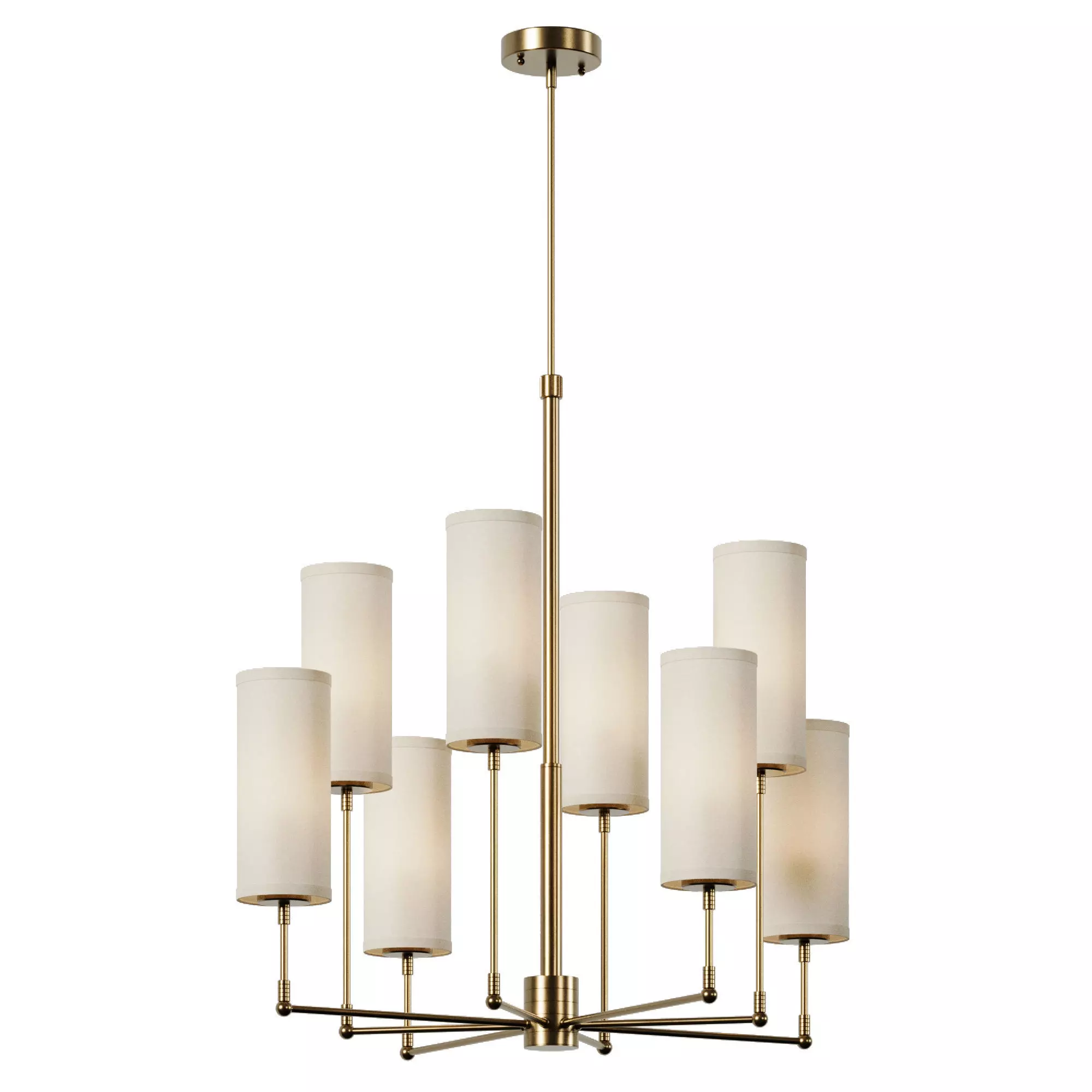Dantone Home Middle Georgia Chandelier 3D model_2