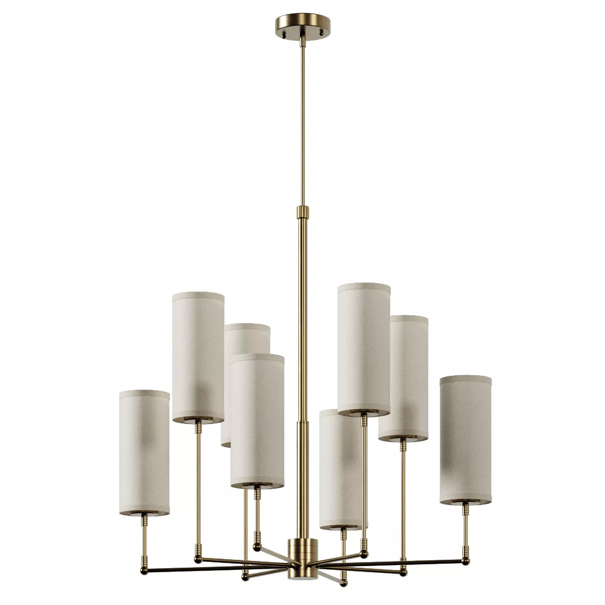 Dantone Home Middle Georgia Chandelier 3D model_4