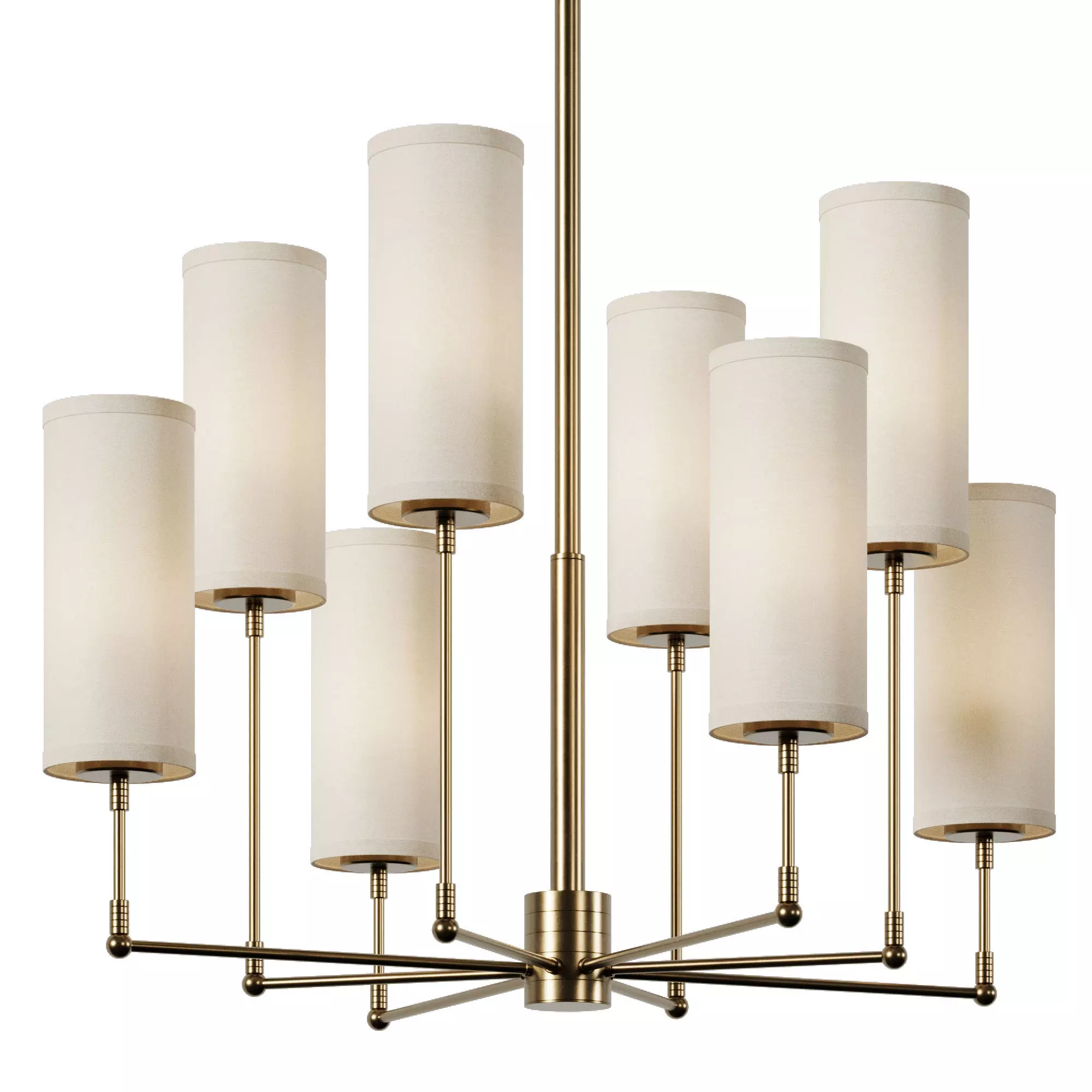 Dantone Home Middle Georgia Chandelier 3D model_3