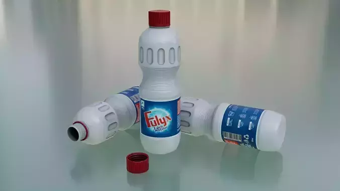 Fabric Whitener Low Poly model