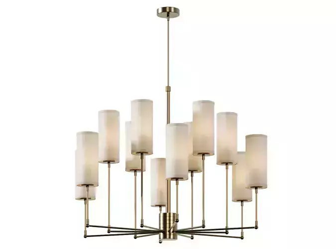 Dantone Home large Georgia chandelier