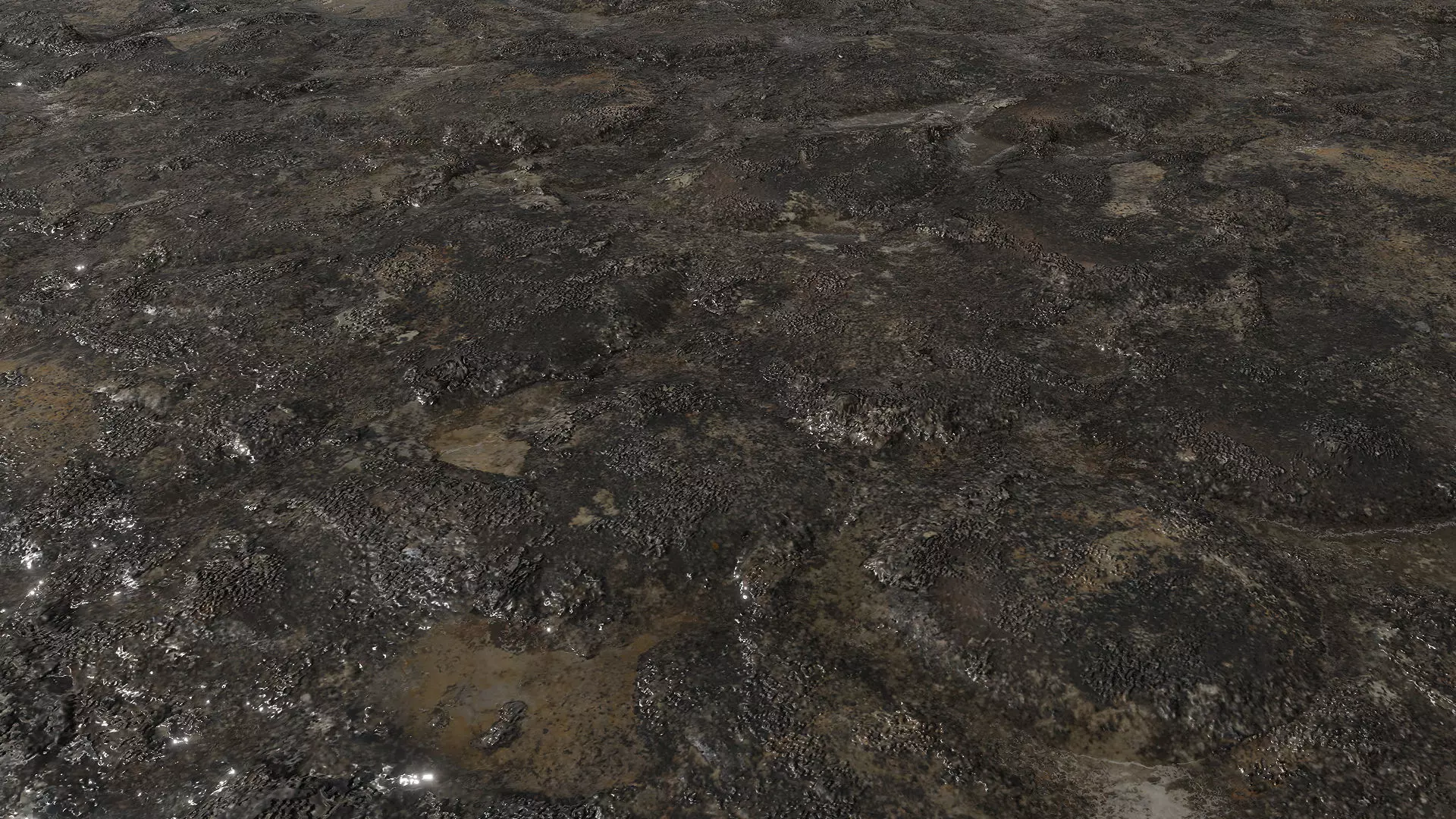 Wet Concrete 8K PBR Texture Texture_1