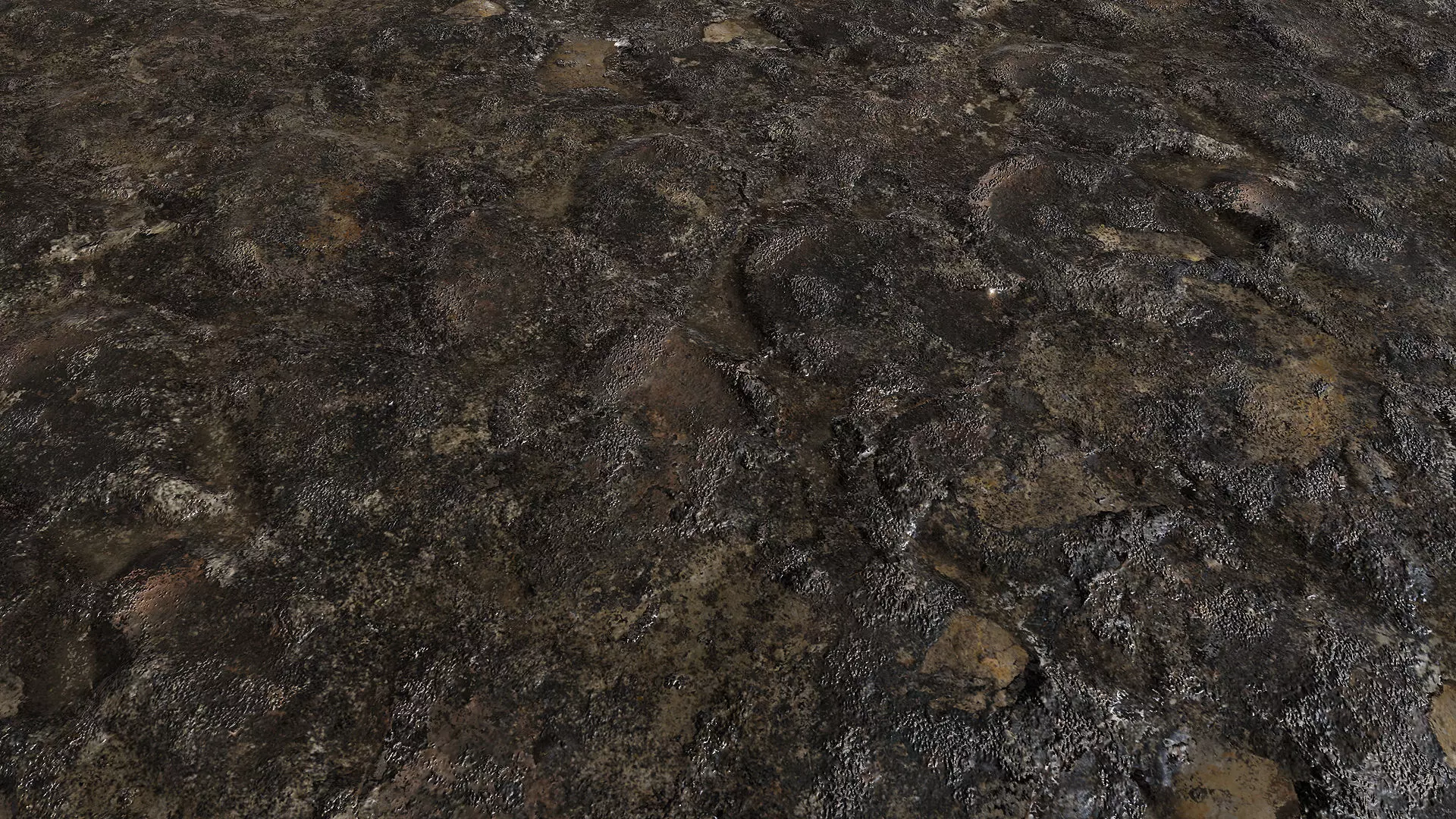 Wet Concrete 8K PBR Texture Texture_5