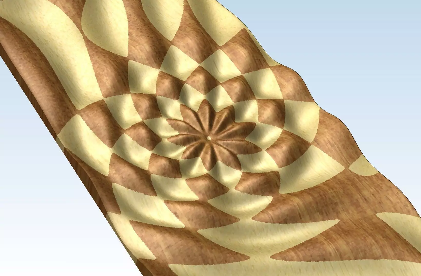 Relief panel for Artcam Voratinkliai 3D model