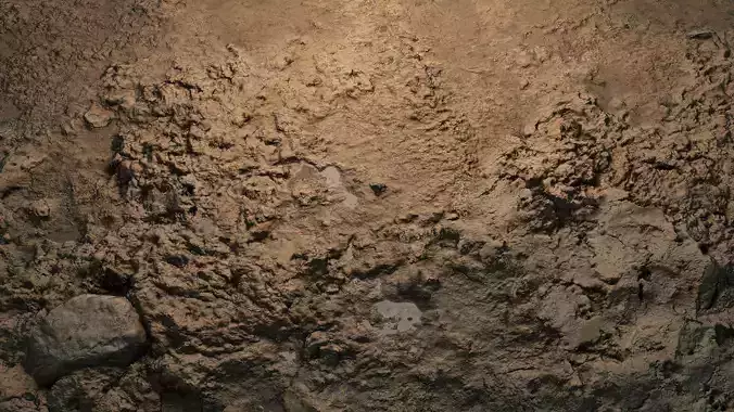 Muddy Road 8K PBR Texture Texture