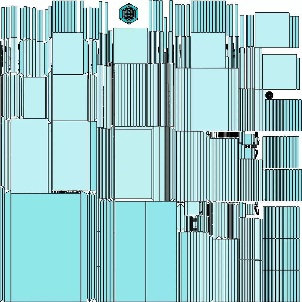 Electrical Utility Transformer Station 3D model_6