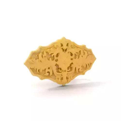 Elegant Ivory Ornament model pack Low-poly 3D model