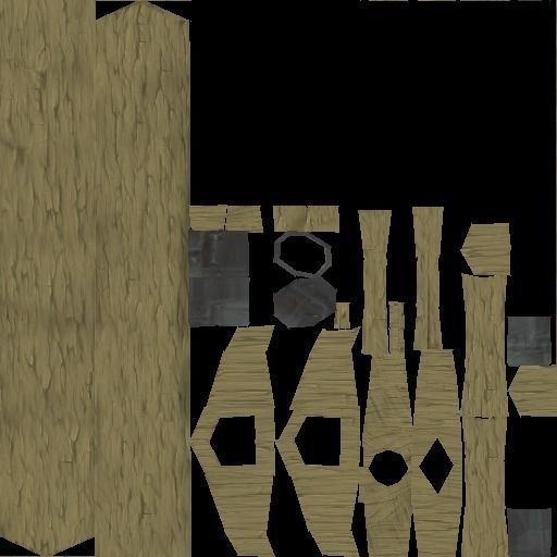 Collection of Fantasy Melee Weapon and Armor Shield Game Ready   Low-poly 3D model_9