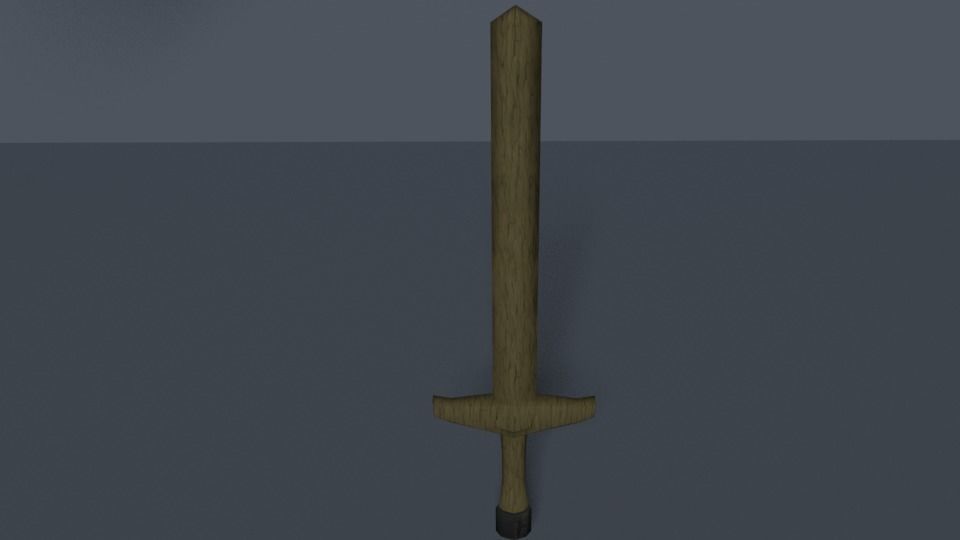 Collection of Fantasy Melee Weapon and Armor Shield Game Ready   Low-poly 3D model_5