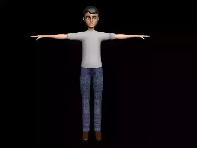 Rotoman man Free 3D model