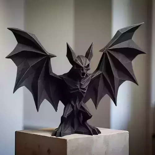 Terrifying Halloween Bat