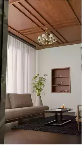 The modern Interior Room 3D model