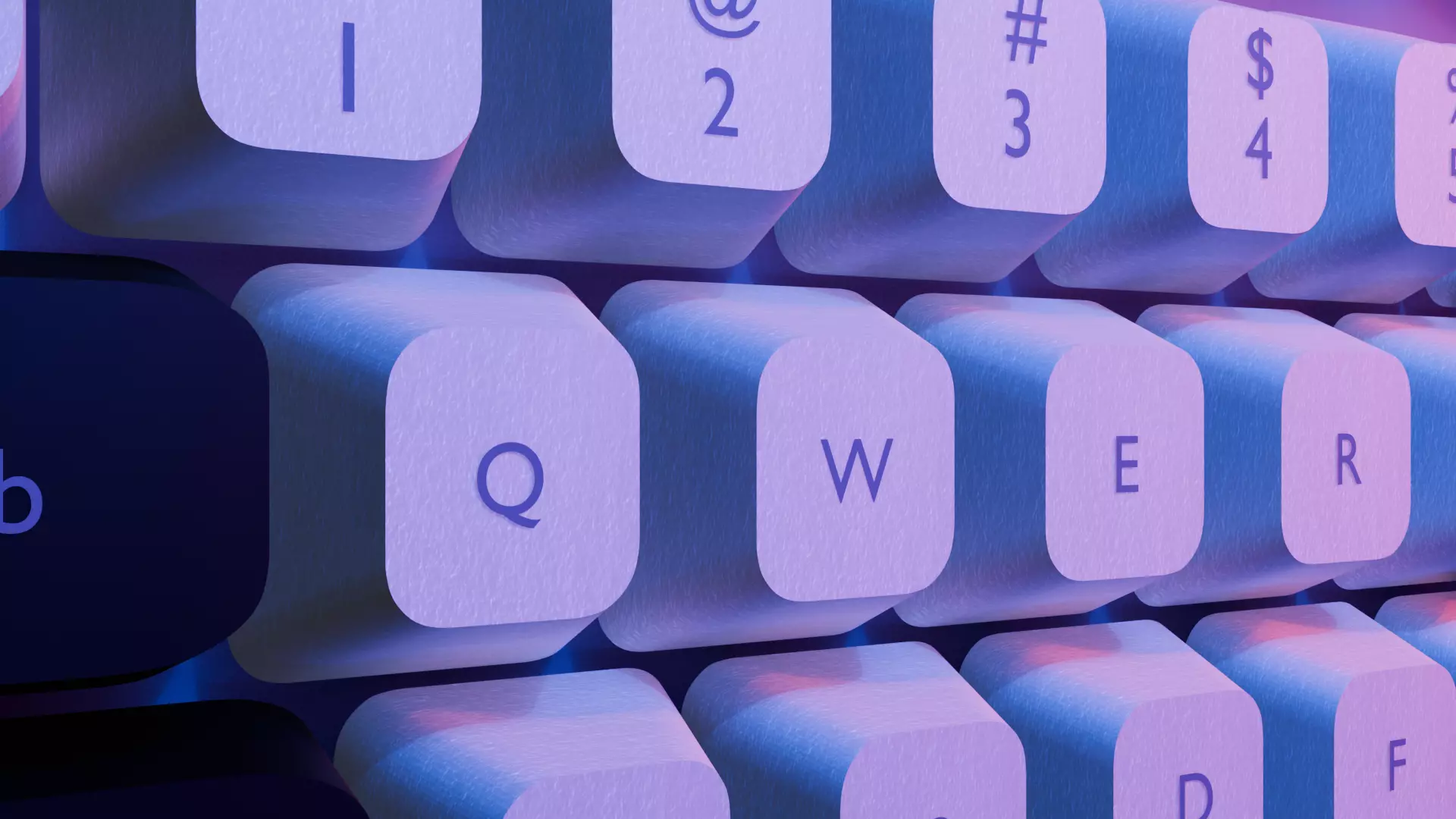 Keyboard Free 3D model_1