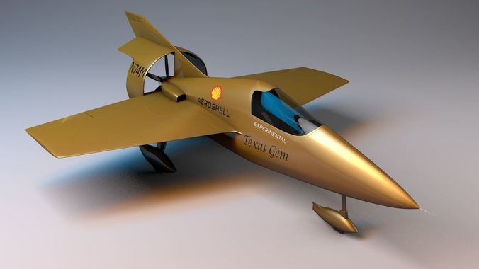 Miller JM-2 Formula 1 Racer Rigged Low-poly 3D model