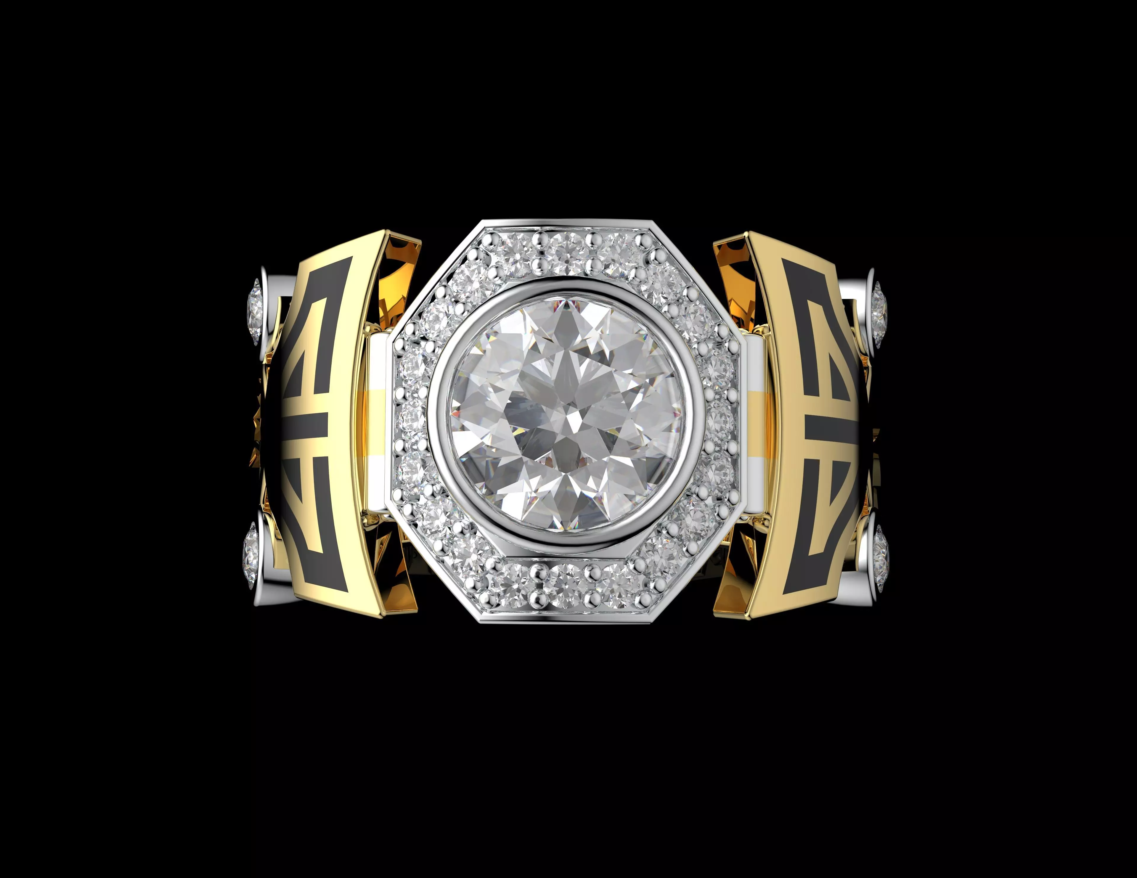 Gold N1496 3D print model_2