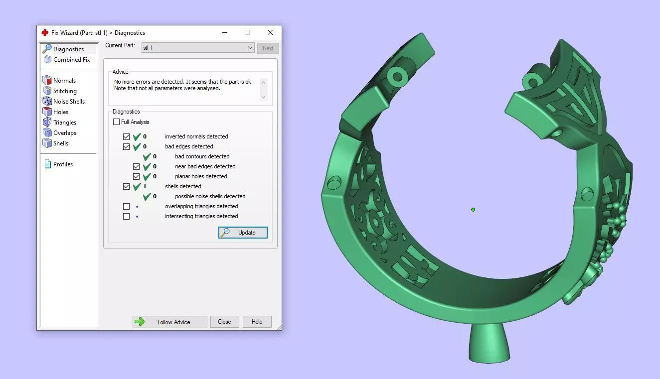 Gold N1496 3D print model_10