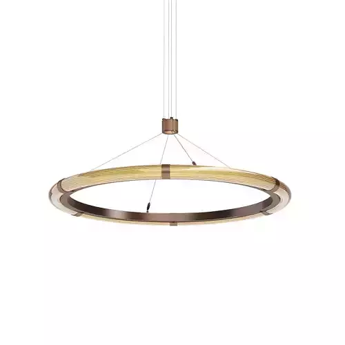 Strata 900 Circular Pendant Light by J Adam Co