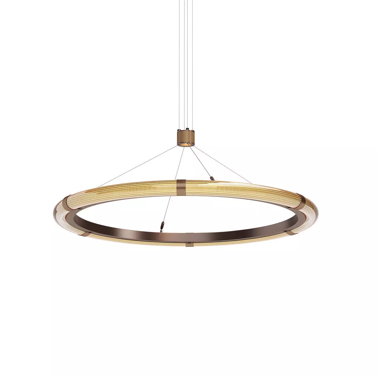 Strata 900 Circular Pendant Light by J Adam Co 3D model_0