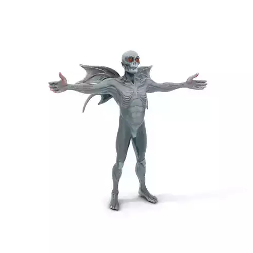 Demonic Entity Dark model pack Low-poly 3D model