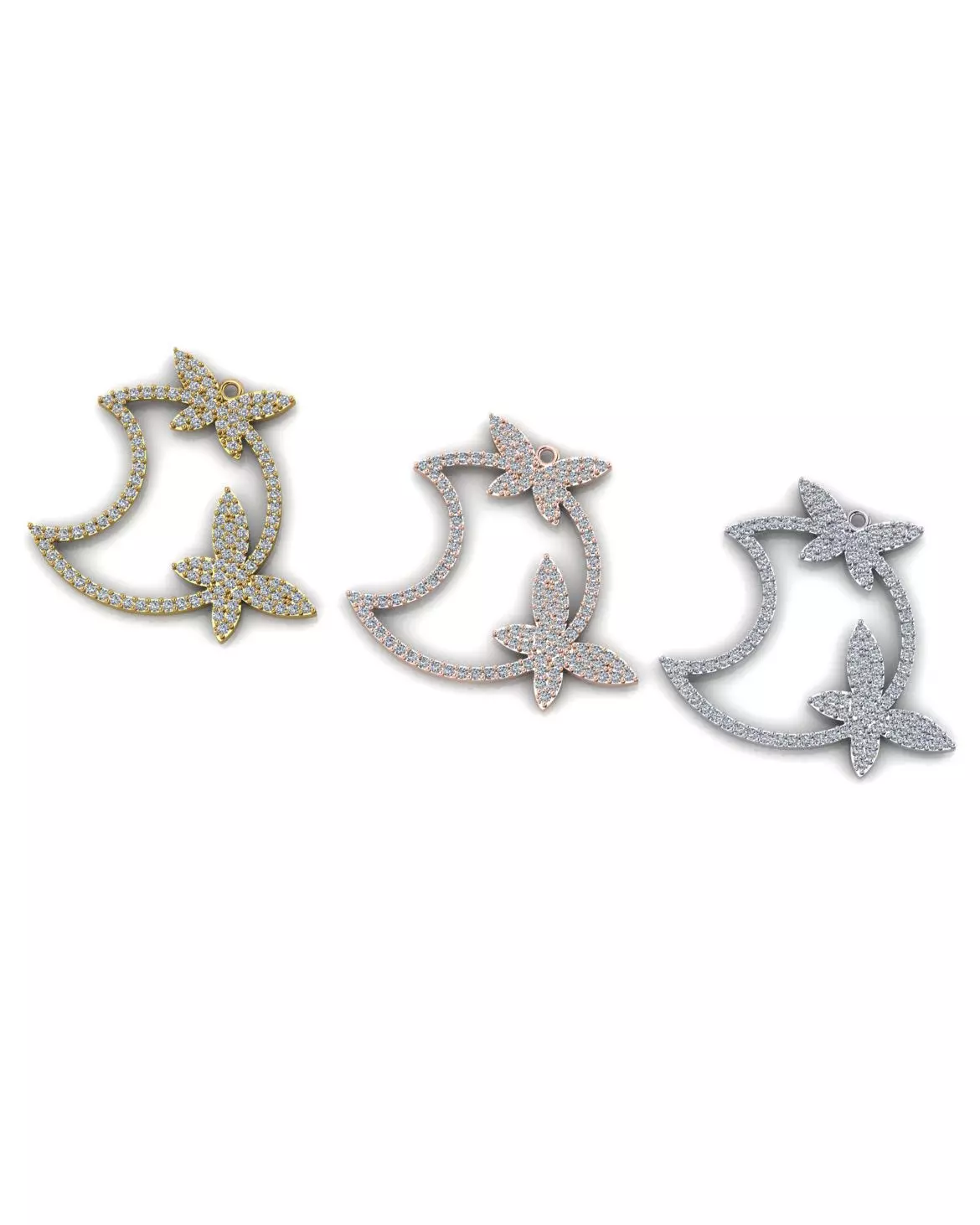free jewelry pendant Free 3D print model