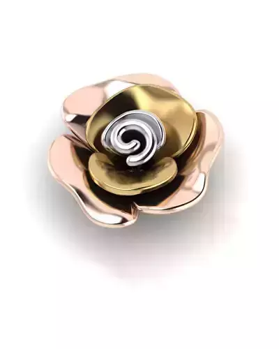 flower 3 part pendant