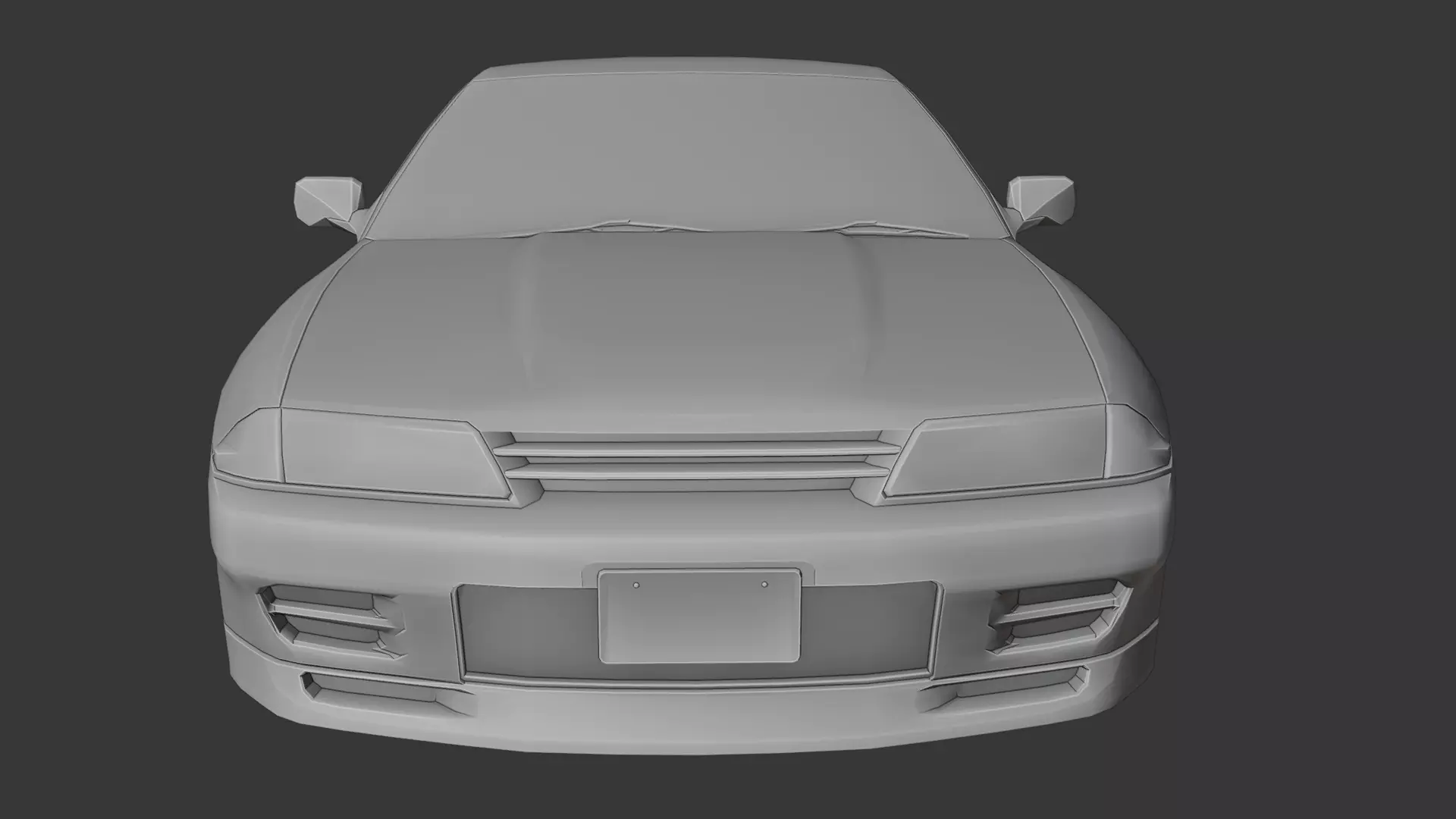 Nissan Skyline GTR R32 3D print model_7
